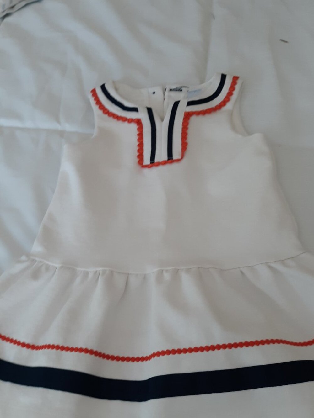 Janie and Jack Girls Sleeveless Dress EUC size 18-24 months